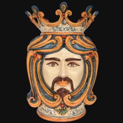 Ceramic Head h 60 blu/orange male  - 1