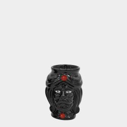 Testa h 10 c/perline rosse black line maschio - 1 Testa h 10 c/perline rosse black line maschio - 1