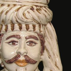 Ceramic head h 20 Ivory Line male  - 2