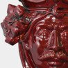Ceramic Head with lemons h 25 bordeaux male  - 2